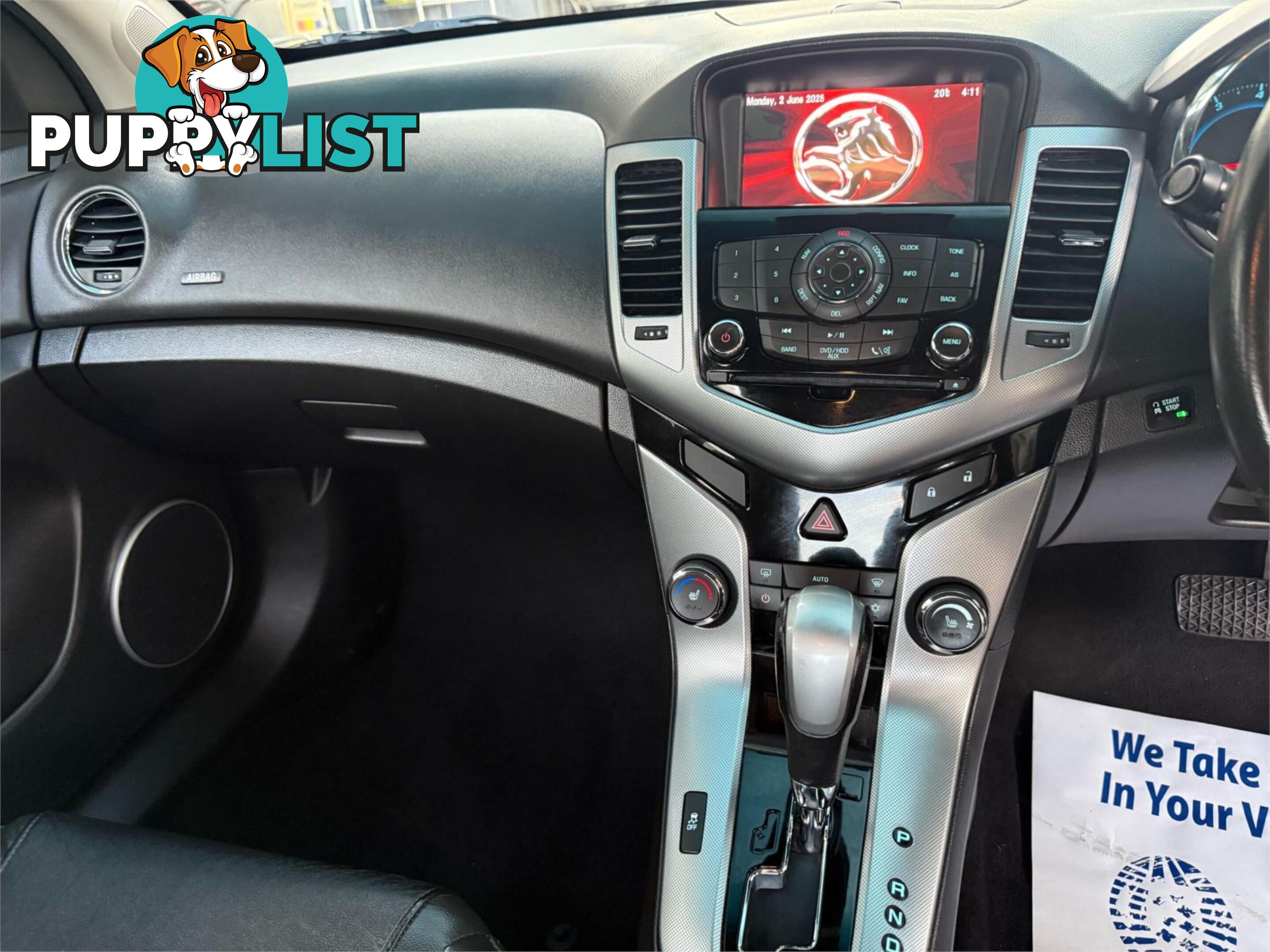 2012 HOLDEN CRUZE SRIV  4D SEDAN