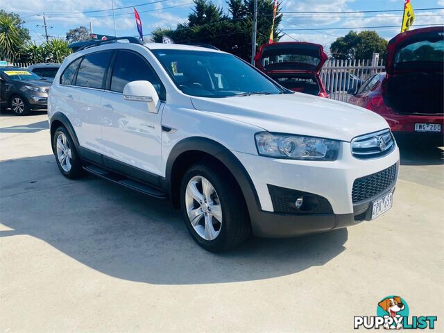 2013 HOLDEN CAPTIVA 7CX(4X4)  4D WAGON