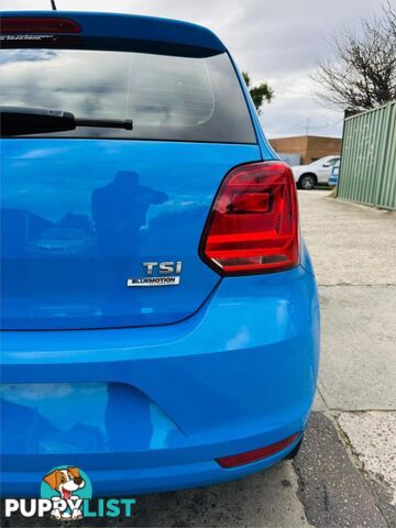 2015 VOLKSWAGEN POLO 81TSICOMFORTLINE  5D HATCHBACK