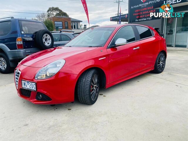 1750 ALFAROMEO GIULIETTA QV1750TBI  5D HATCHBACK