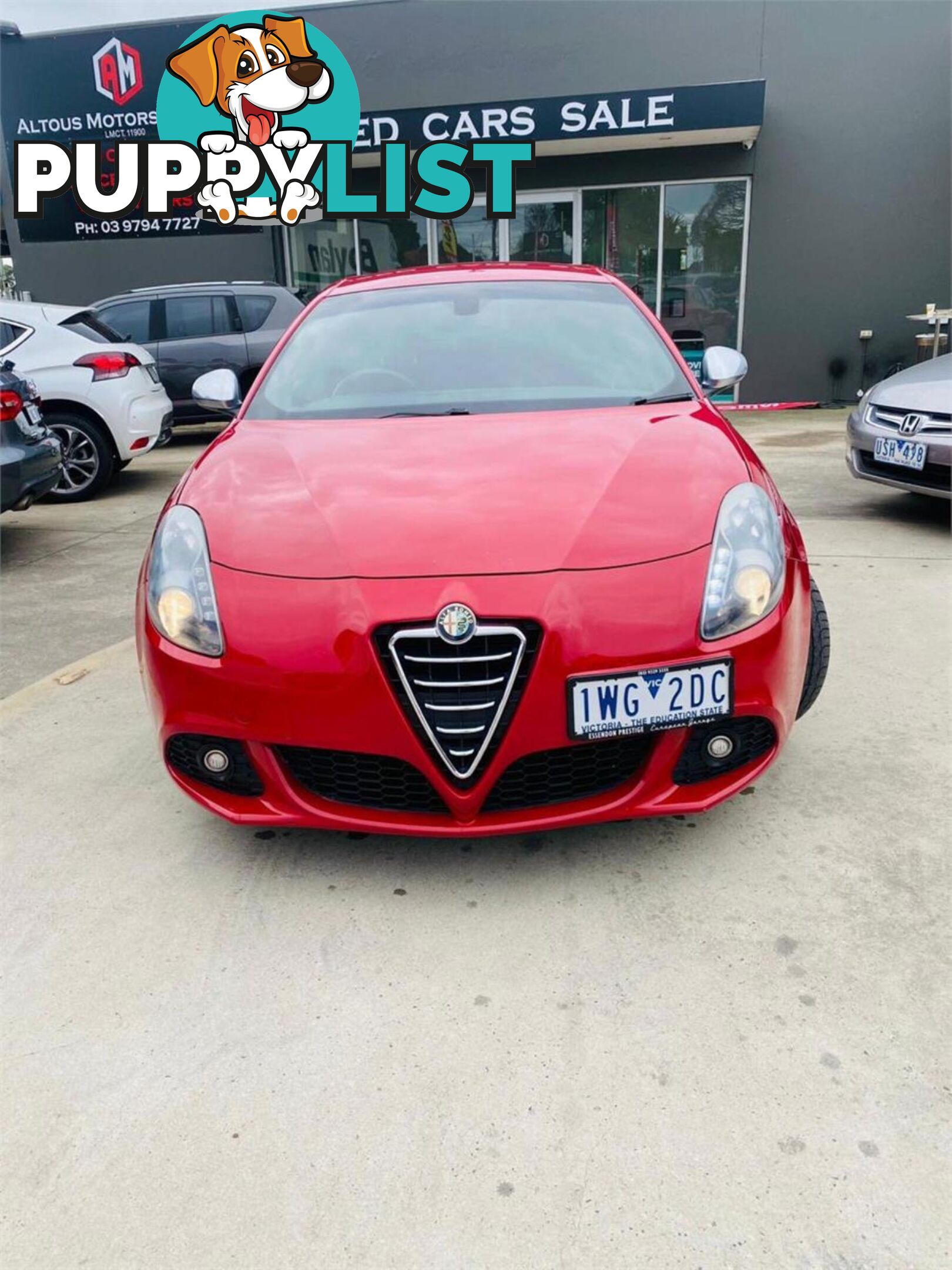 1750 ALFAROMEO GIULIETTA QV1750TBI  5D HATCHBACK