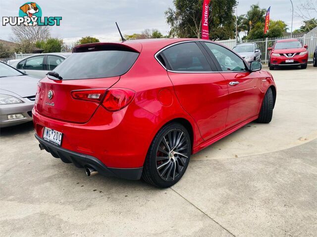 1750 ALFAROMEO GIULIETTA QV1750TBI  5D HATCHBACK