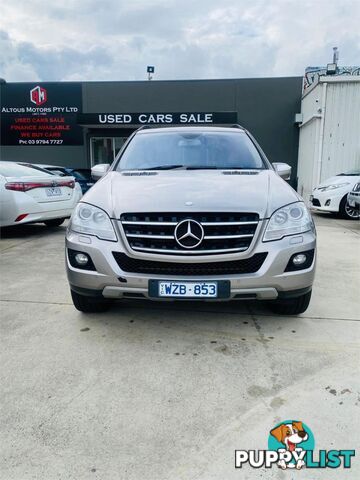 2009 MERCEDES-BENZ ML 300CDI(4X4)  4D WAGON