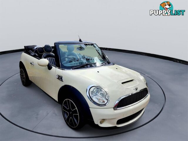 2010 MINI COOPER SCABRIO  2D CONVERTIBLE