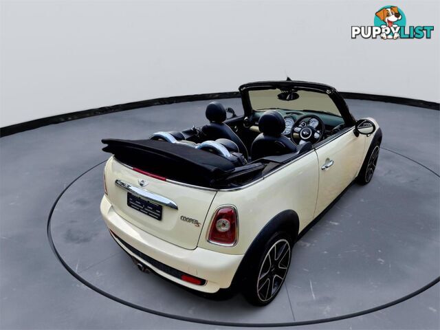 2010 MINI COOPER SCABRIO  2D CONVERTIBLE