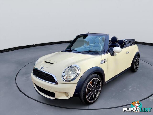 2010 MINI COOPER SCABRIO  2D CONVERTIBLE