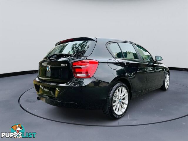 2013 BMW 1 18I  5D HATCHBACK