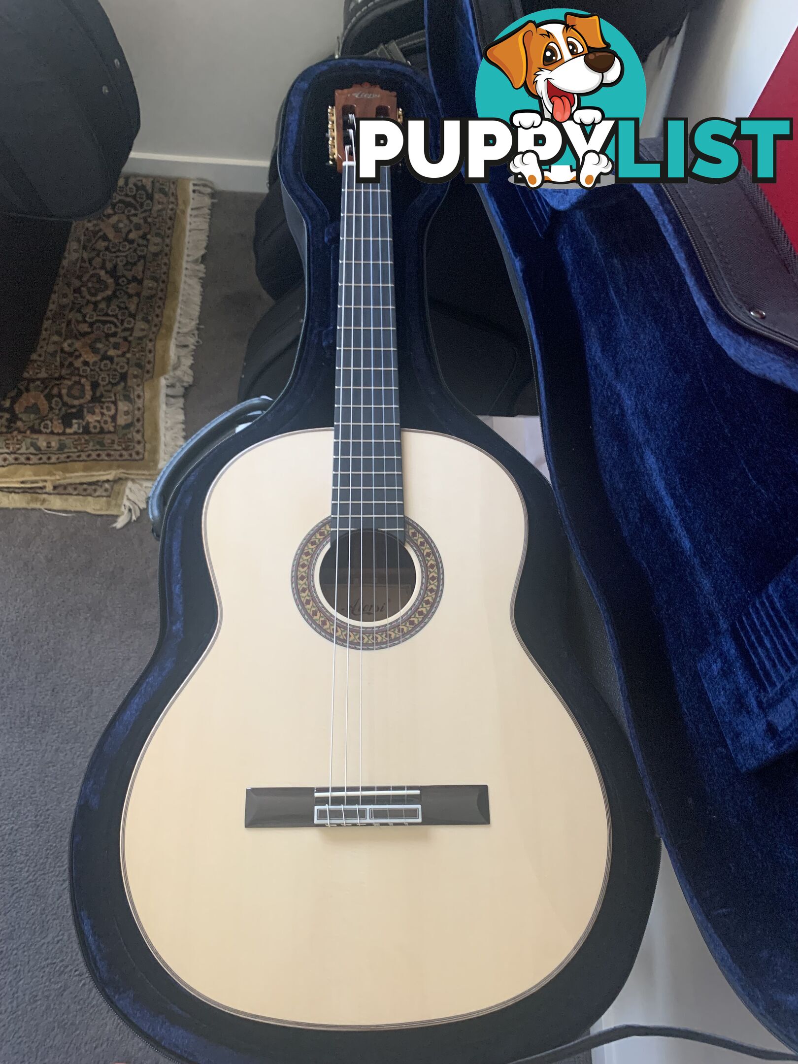 All Solid Spruce Top Santos Wood Classical Guitar Aiersi