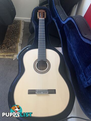 All Solid Spruce Top Santos Wood Classical Guitar Aiersi