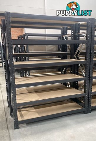 120 x Heavy Duty Longspan Shelving