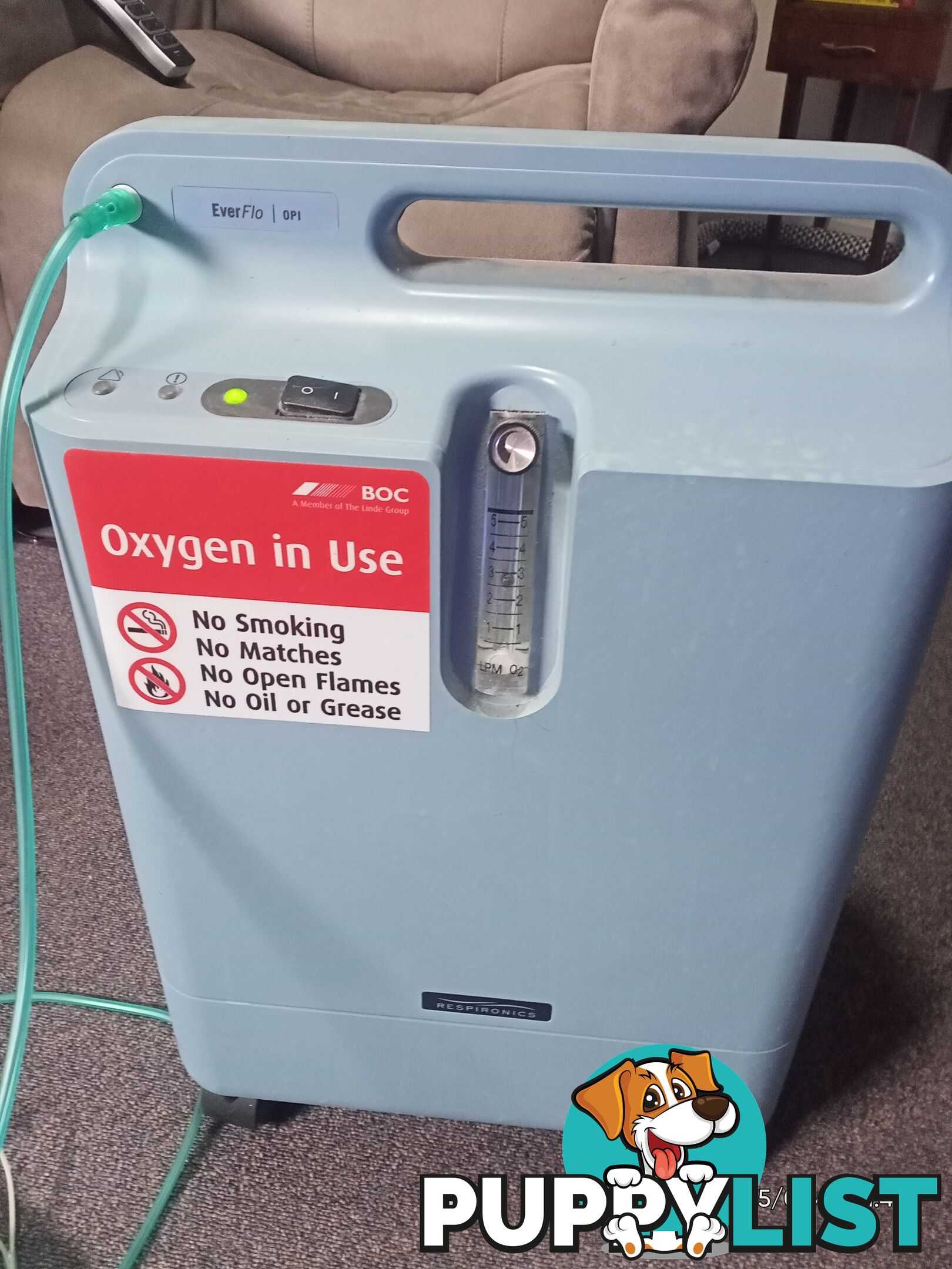 Philips EverFlo™ stationary oxygen concentrator