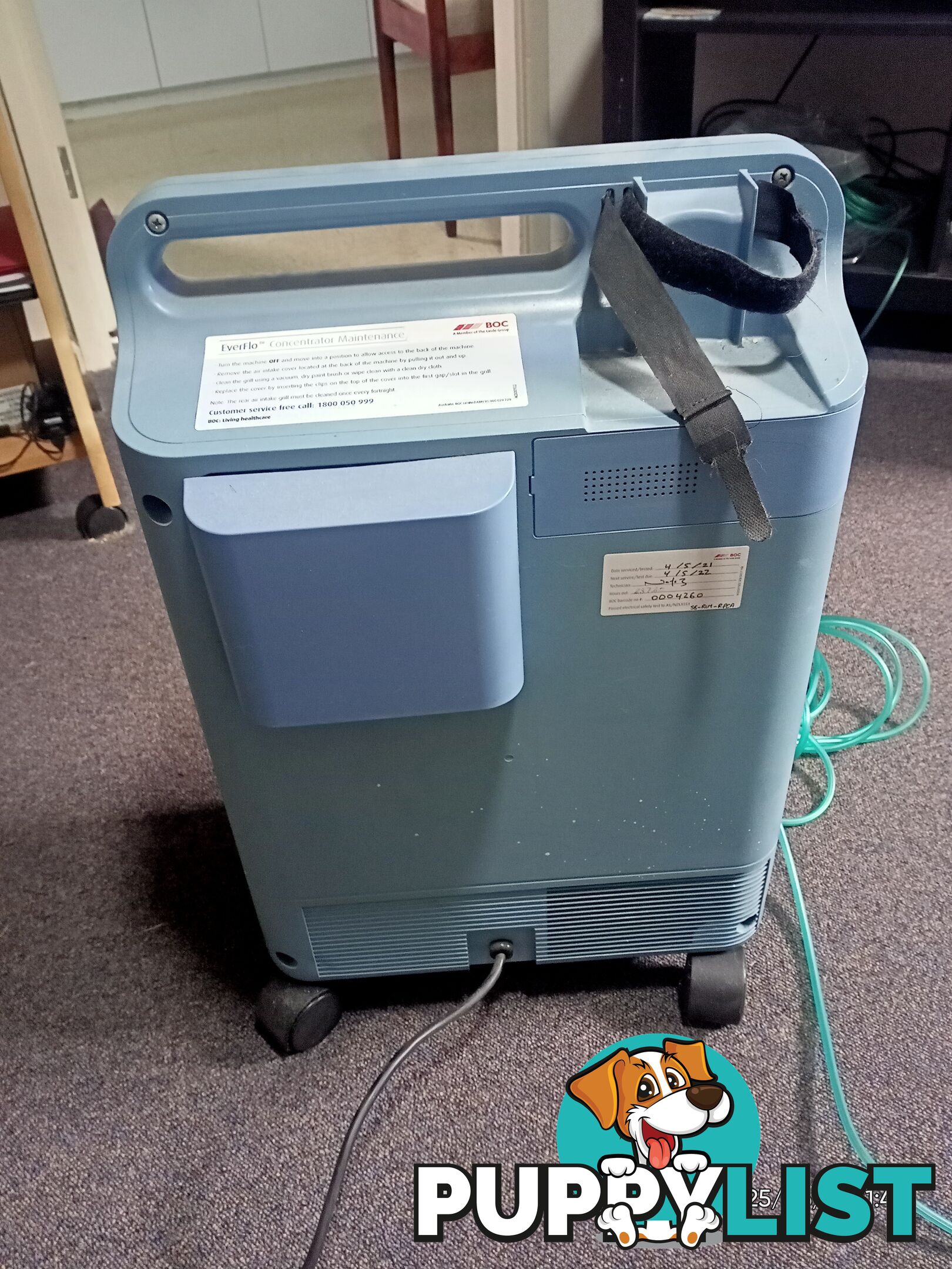 Philips EverFlo™ stationary oxygen concentrator