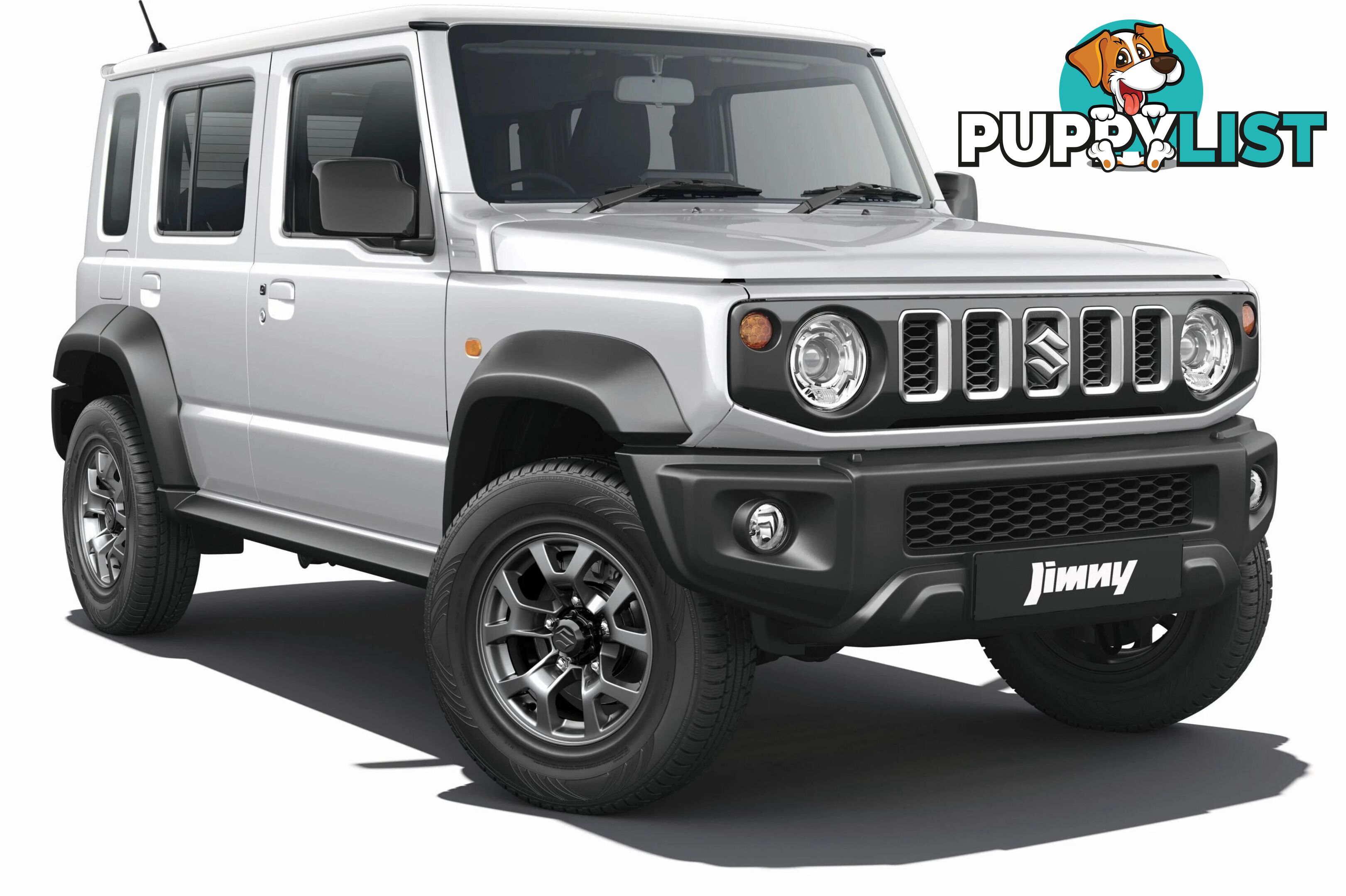 grey and chrome Grille Genuine Suits Suzuki Jimny JB74 2018