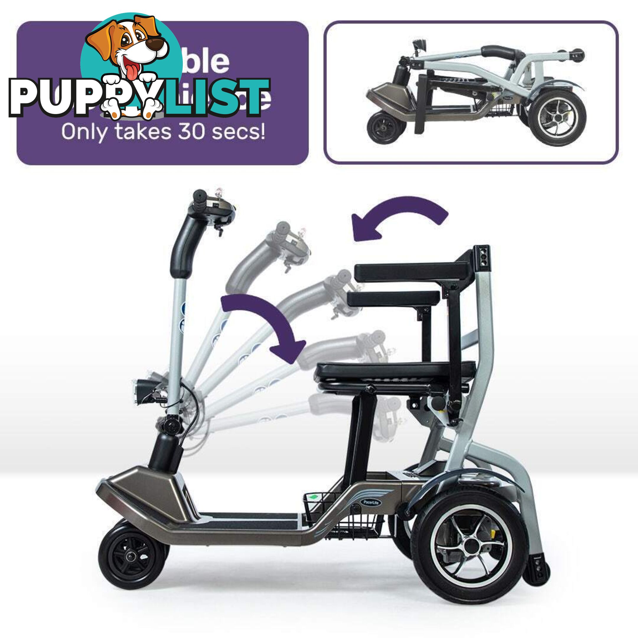 Mobility Scooter Equipmed Pacer Lite