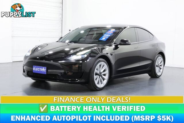 2021 TESLA MODEL 3 STANDARD RANGE PLUS RWD MY21 5D SEDAN