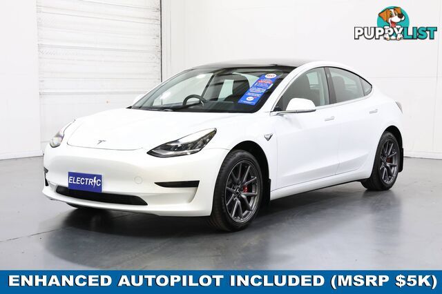 2019 TESLA MODEL 3 STANDARD RANGE PLUS MY19 UPDATE 5D SEDAN