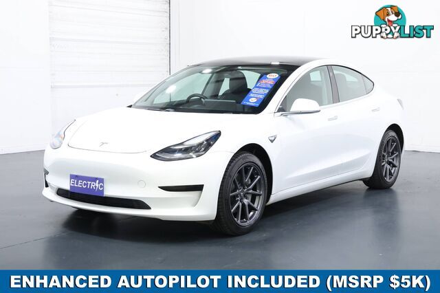 2020 TESLA MODEL 3 STANDARD RANGE RWD MY20 5D SEDAN