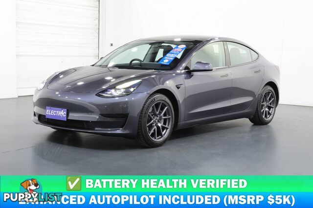 2021 TESLA MODEL 3 STANDARD RANGE PLUS RWD MY21 5D SEDAN