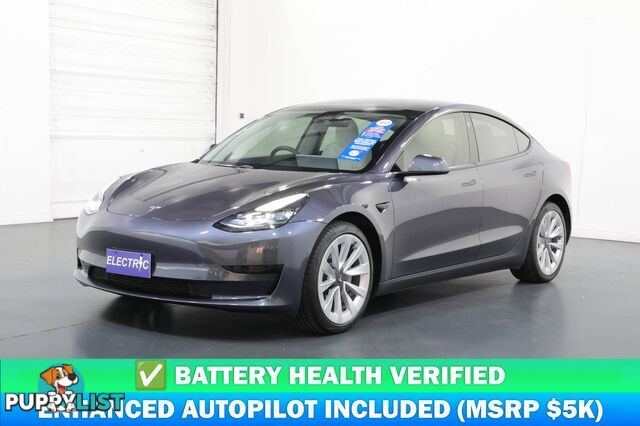 2021 TESLA MODEL 3 STANDARD RANGE PLUS MY21 SEDAN
