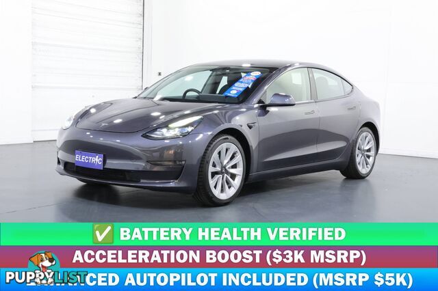 2021 TESLA MODEL 3 LONG RANGE AWD MY21 5D SEDAN