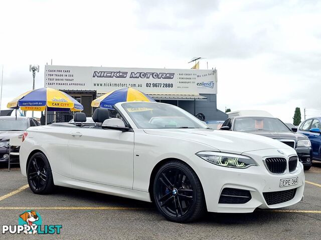 2017 BMW 2SERIES M240I F23LCI CONVERTIBLE