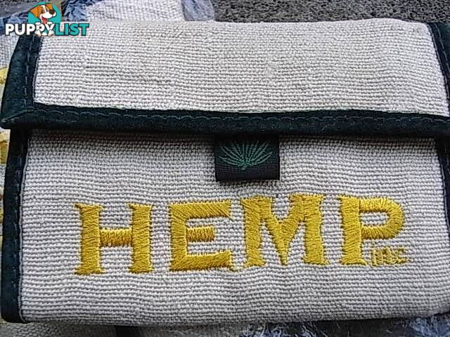 NEW HEMP INC WALLET MADE FROM HEMP PICKUP CLAYTON 3168 for quick