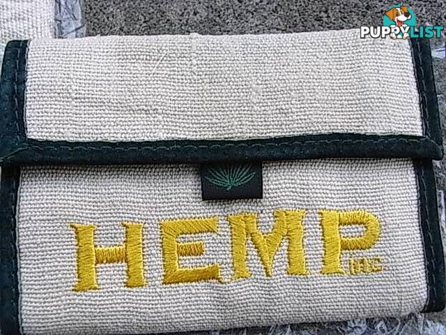 NEW HEMP INC WALLET MADE FROM HEMP PICKUP CLAYTON 3168 for quick