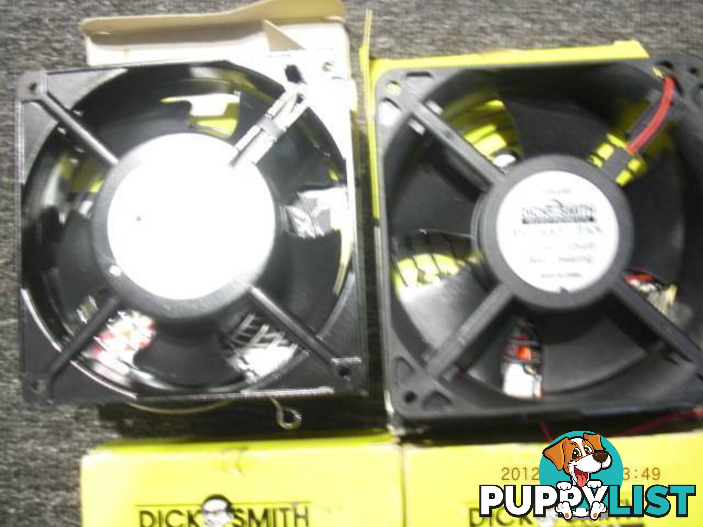 NEW DICK SMITH Y8499 12V 100MM ROTARY FAN NEW IN BOX