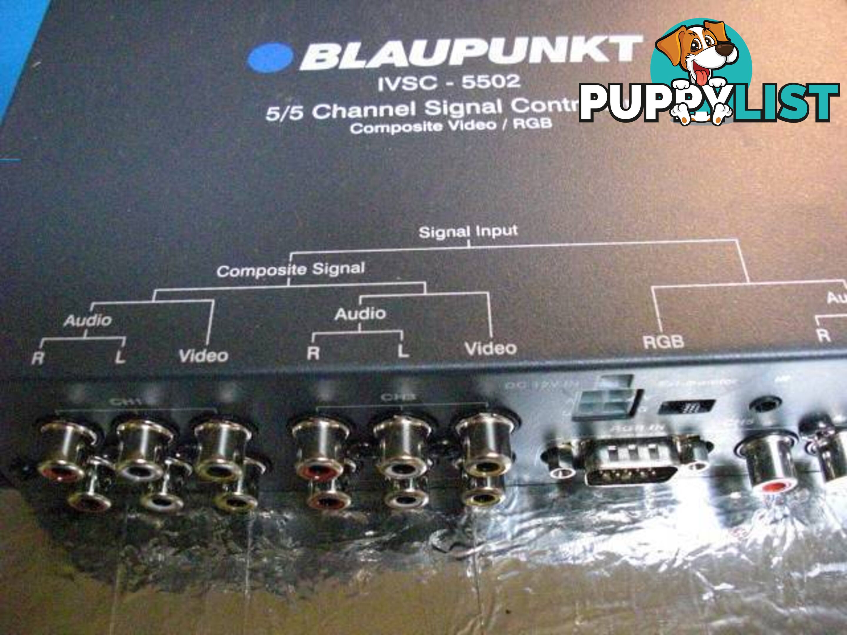 NEW BLAUPUNKT IVSC-5502 Car Video System PICKUP OR POSTAGE 14.99.