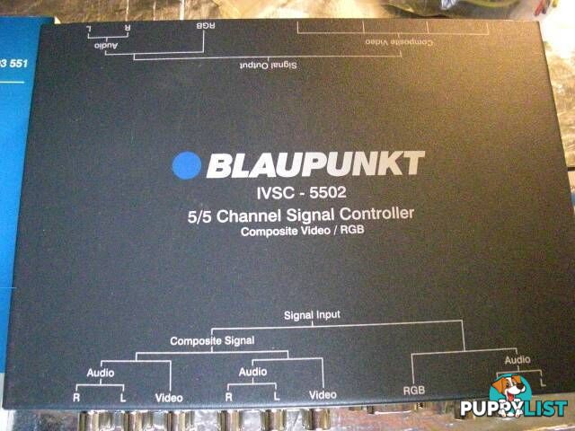 NEW BLAUPUNKT IVSC-5502 Car Video System PICKUP OR POSTAGE 14.99.