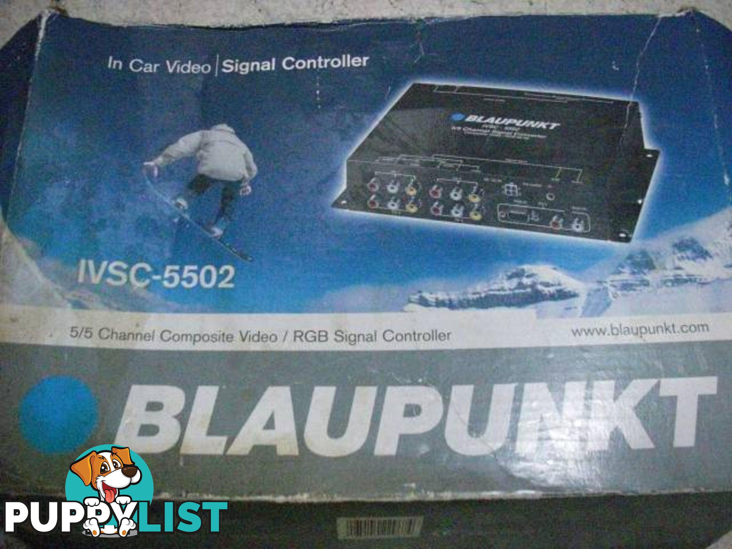 NEW BLAUPUNKT IVSC-5502 Car Video System PICKUP OR POSTAGE 14.99.