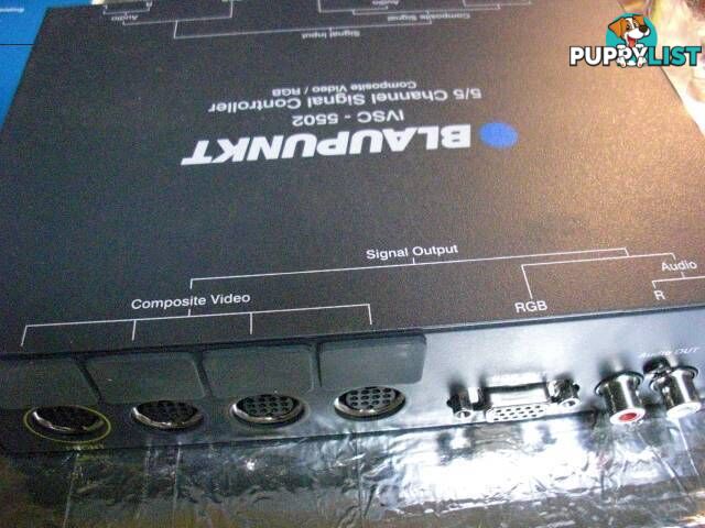 NEW BLAUPUNKT IVSC-5502 Car Video System PICKUP OR POSTAGE 14.99.