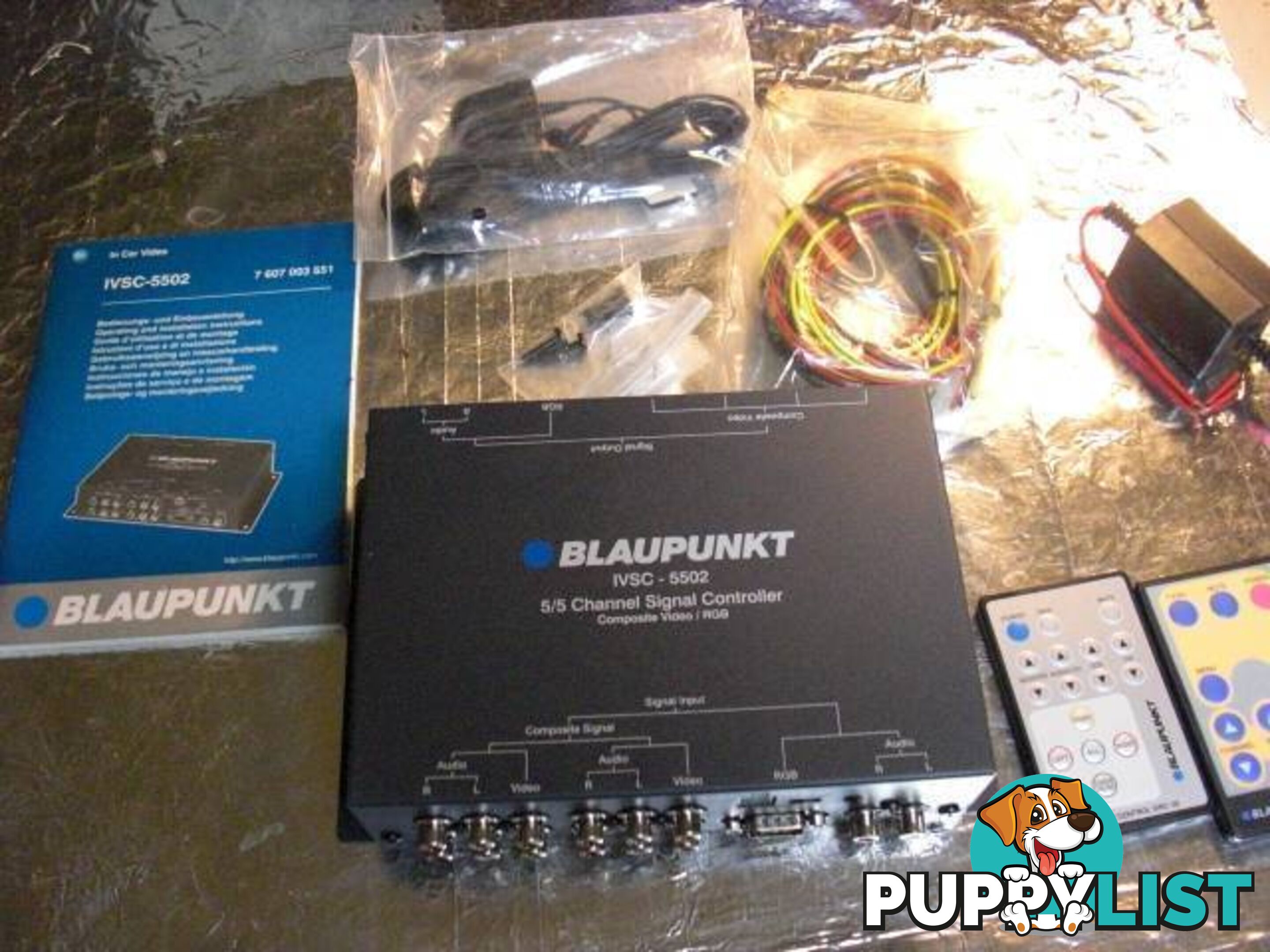 NEW BLAUPUNKT IVSC-5502 Car Video System PICKUP OR POSTAGE 14.99.