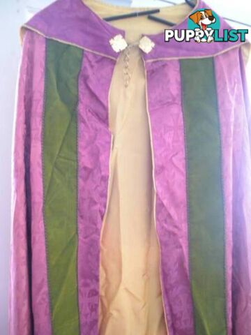 ANTIQUE SILK BROCADE CAPE XP Priest Vestments Church ANTIQUE BRO