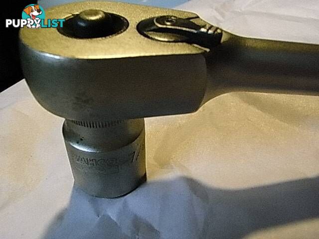 Bahco large 1/2" Drive ratchet Socket MADE IN SWEDEN