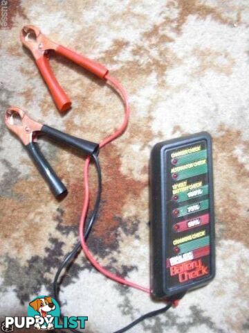 ARLEC ALTERNATOR /BATTERY/ CHARGER/ CHANKING TESTER