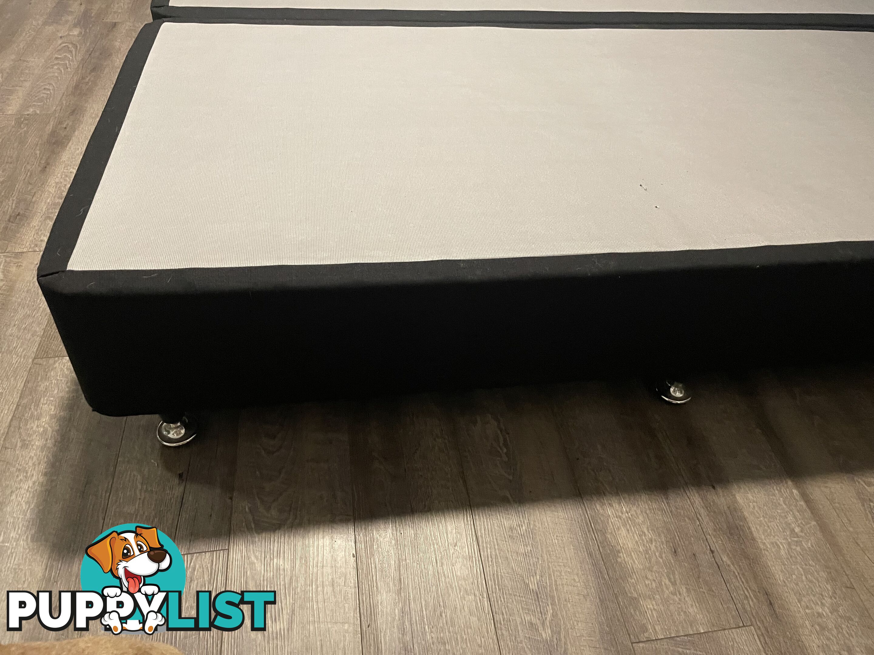 Black King sized bed frame