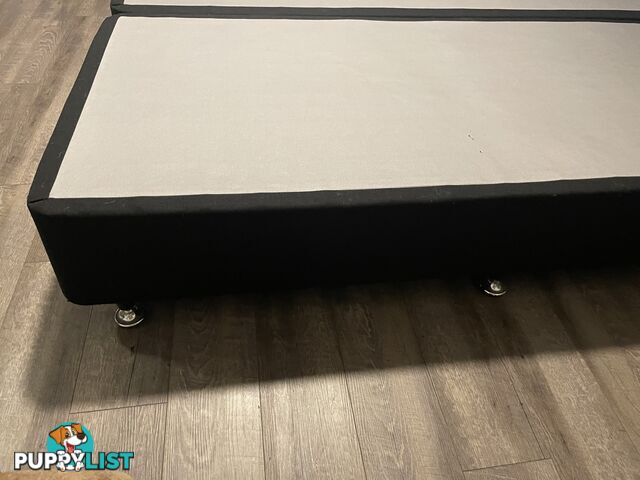 Black King sized bed frame