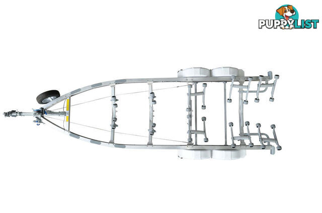 Trailer Alloy 2000 ATM Tandem 13" Roller Braked (F/glass) - 5.9 - 6.2m
