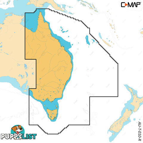 Simrad NSX - Reveal X C-MAP Charts - East Coast Australia