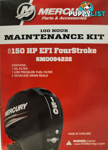 8M0094232 - 100 Hour Service Kit 150hp EFI