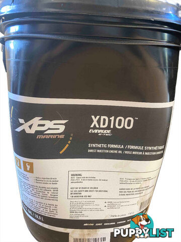 5 Gallon XD100 XD 100 Evinrude Etec 2 Stroke Oil (5 Gallon).