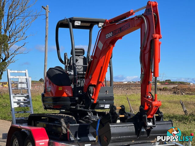 Kubota U25 - 3 Tracked-Excav Excavator