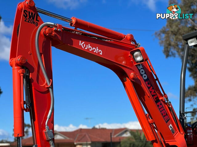 Kubota U25 - 3 Tracked-Excav Excavator