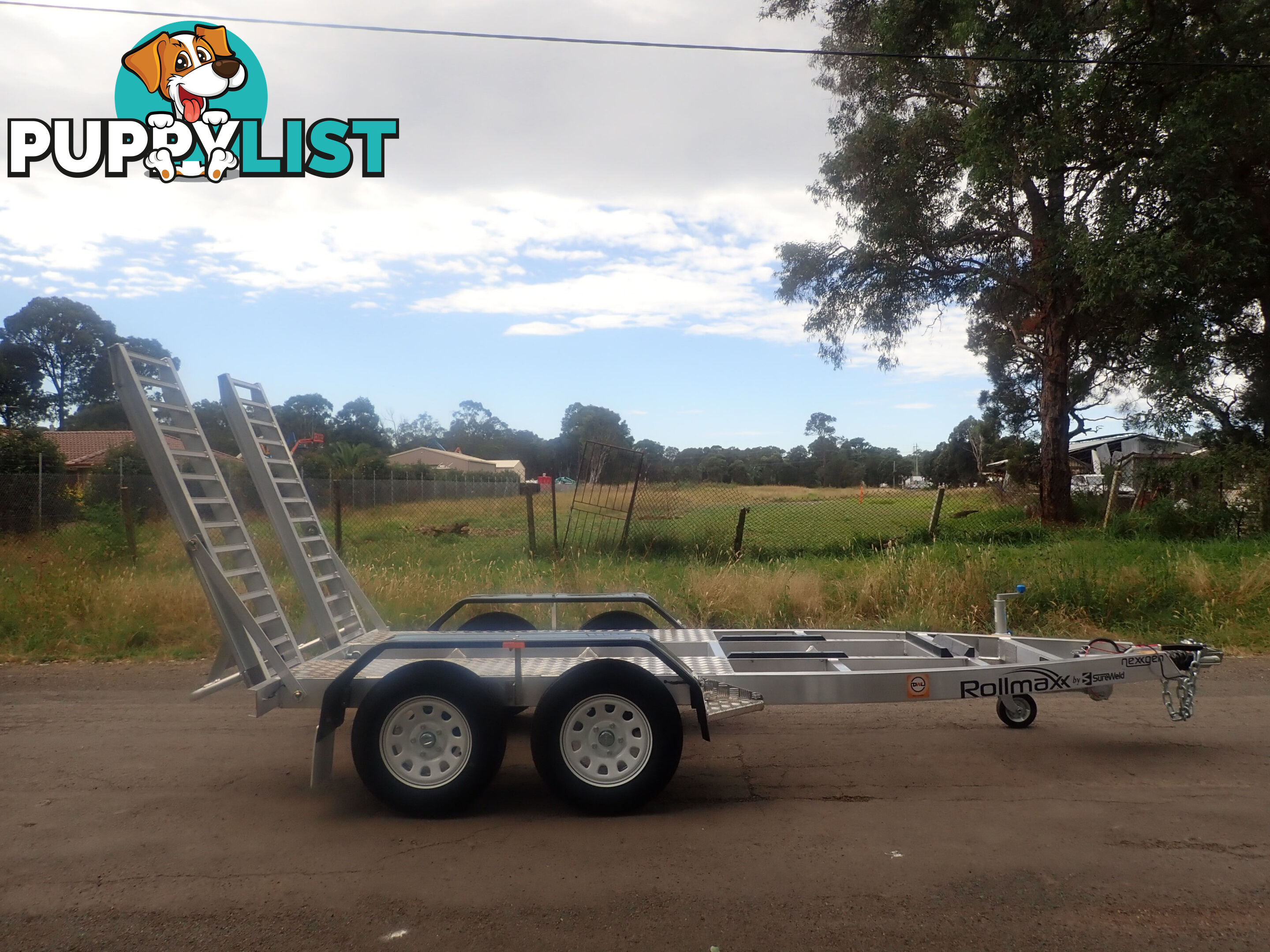 Sureweld Tag Tag/Plant(with ramps) Trailer