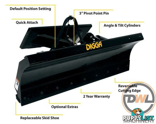 DIGGA DOZER BLADE Blade Attachments