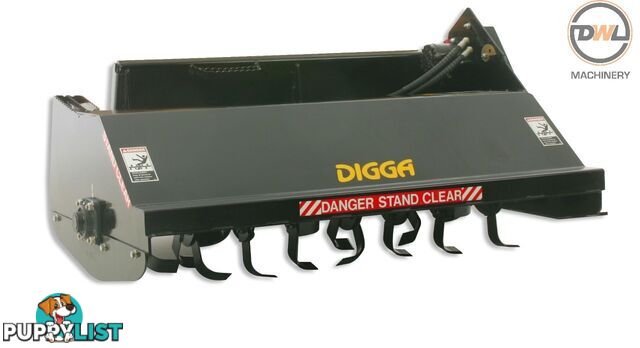 DIGGA ROTARY TILLER HOE AERATOR SCARIFIER Tiller Attachments