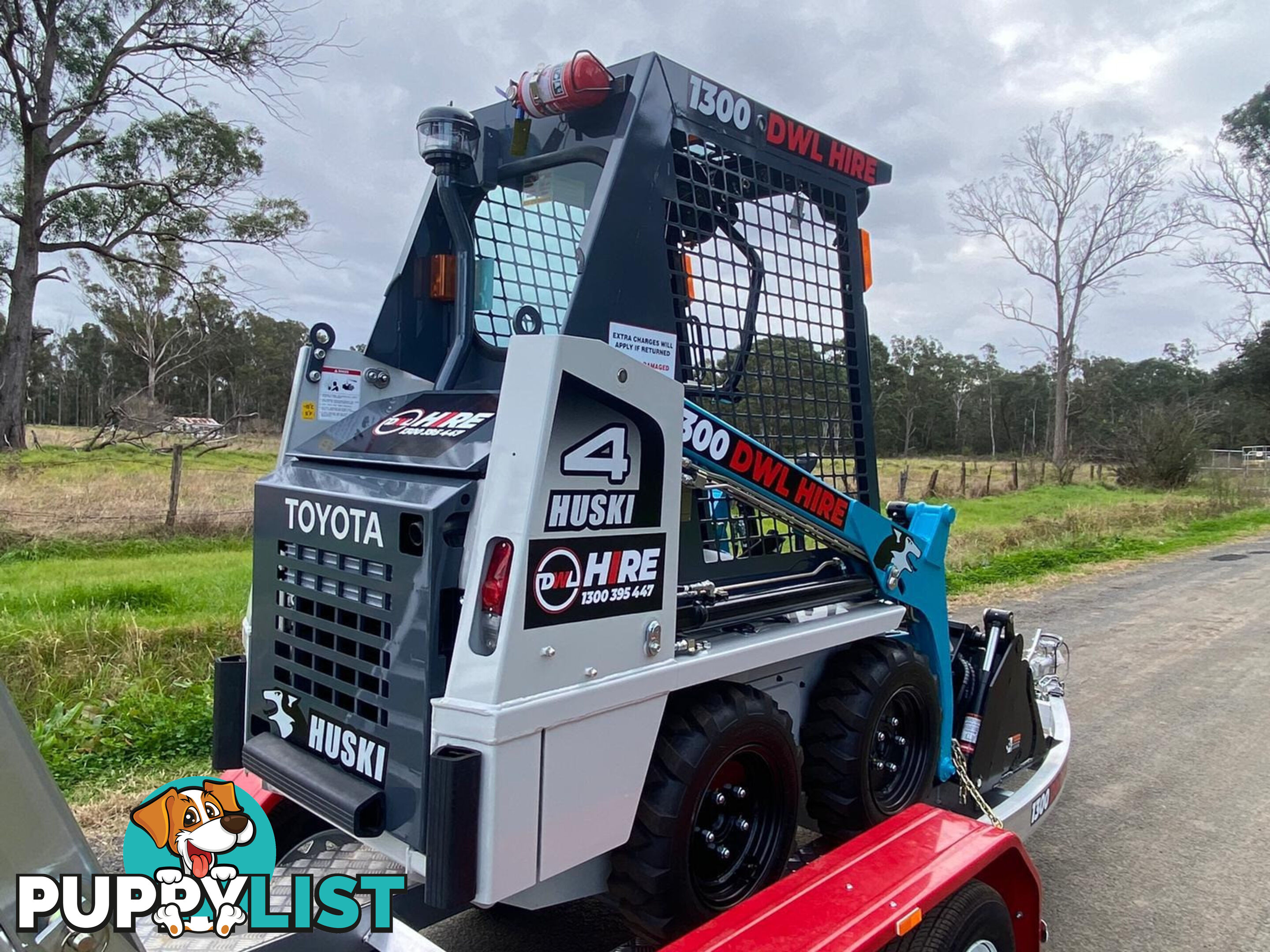 Toyota 4-SDK4 Huski Skid Steer Loader