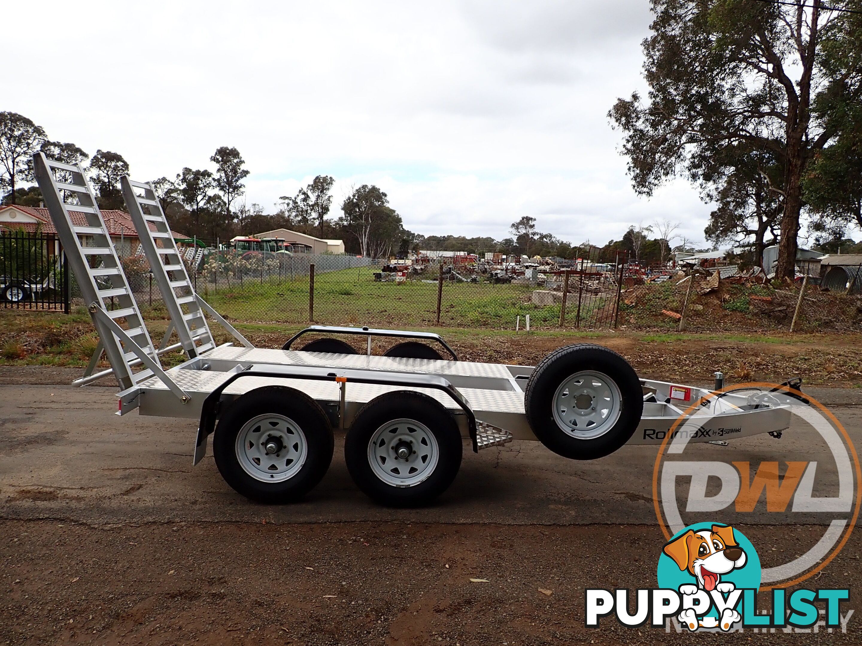 Sureweld Tag Tag/Plant(with ramps) Trailer