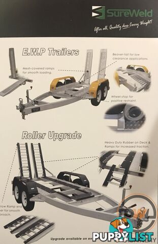 Sureweld Tag Tag/Plant(with ramps) Trailer